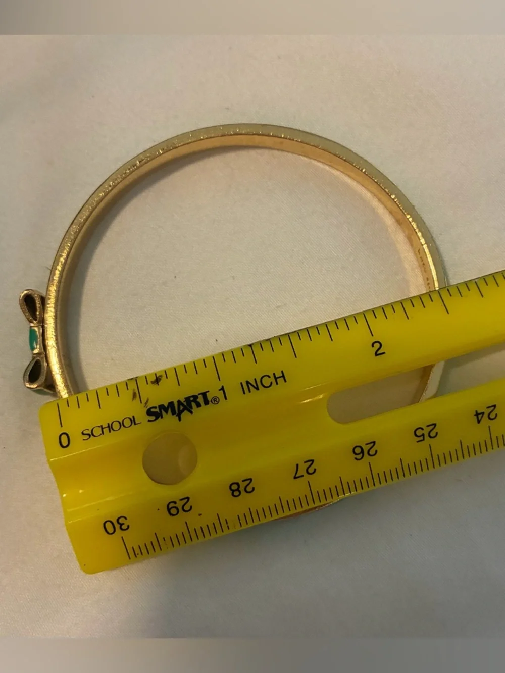 Kate Spade Green and Gold Bangle Bracelet - Picture 4 of 4